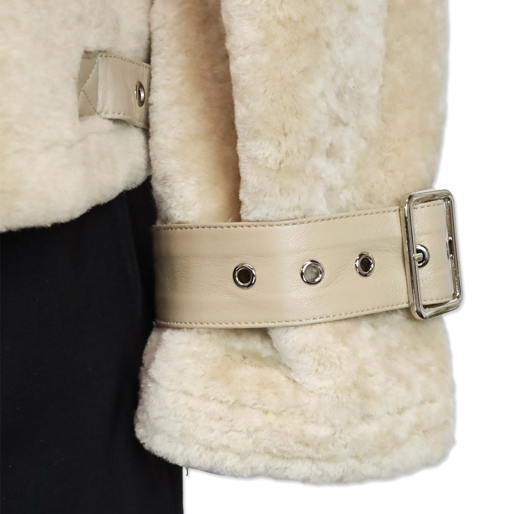Blue Duck Beige 217 Genuine Shearling Jacket