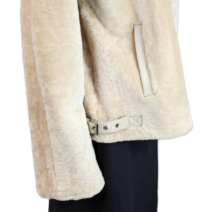 Blue Duck Beige 217 Genuine Shearling Jacket