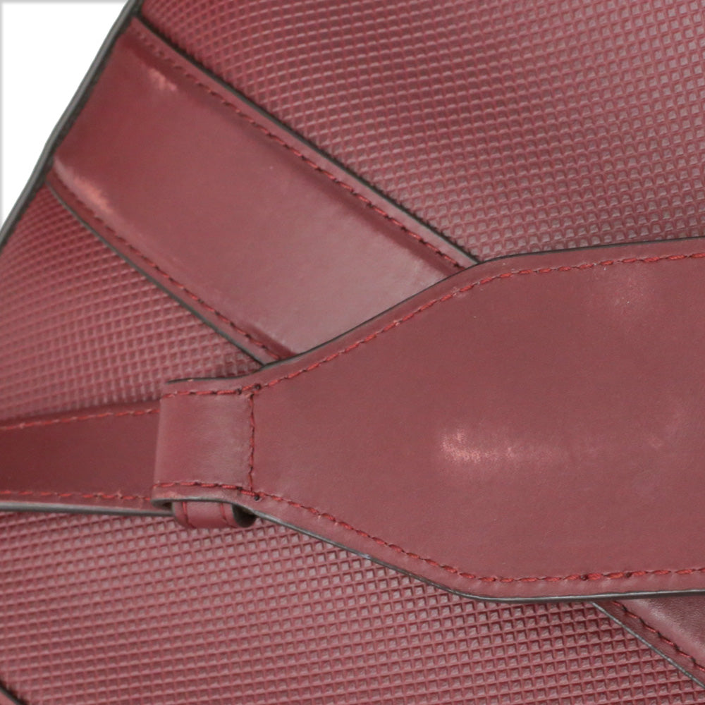 Bottega Veneta Bordeaux Marco Polo Calfskin Leather Briefcase