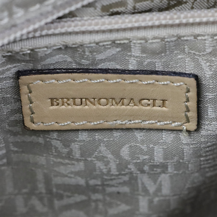 Bruno Magli Navel Black Nappa Leather Crossbody Bag