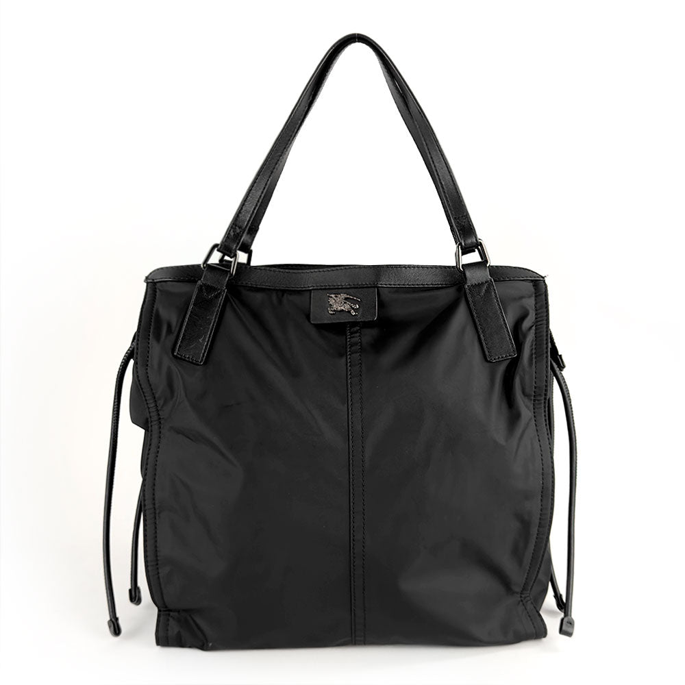 Burberry Black Nylon Buckleigh Tote Bag DBLTKE Luxury Consignment Boutique