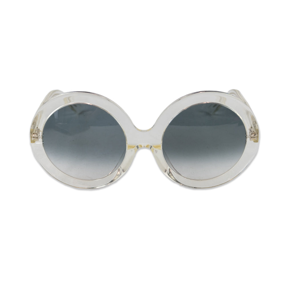 Clear circle sunglasses on sale