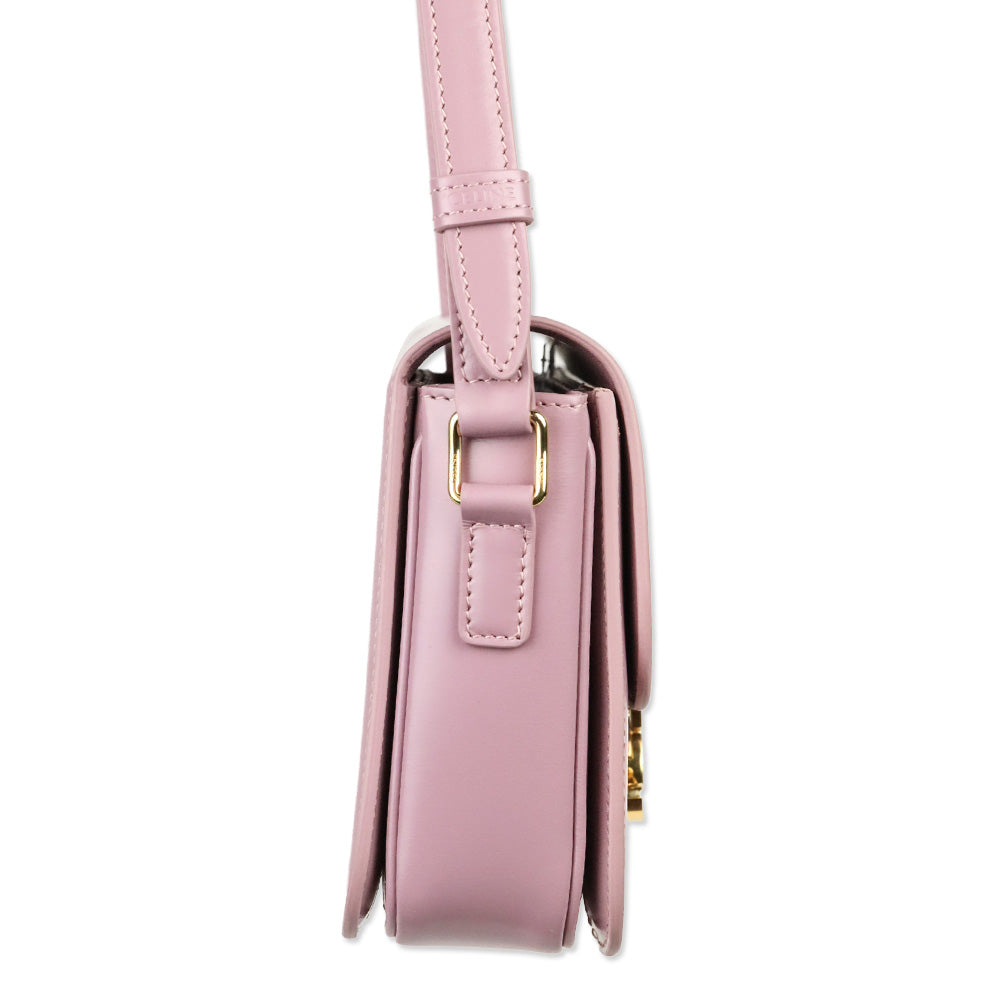 Celine Petal Shiny Calfskin Teen Triomphe Bag