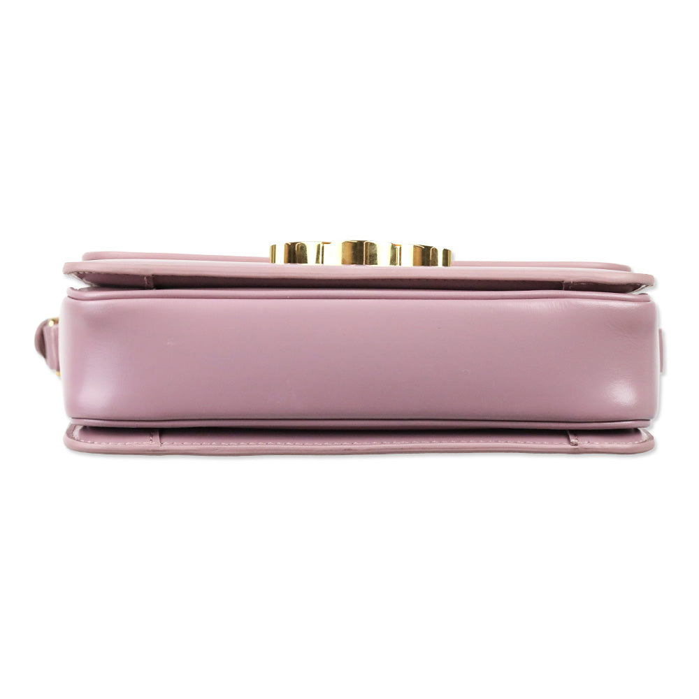 Celine Petal Shiny Calfskin Teen Triomphe Bag