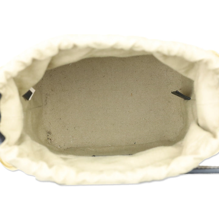 Chloé Black Leather Mini Roy Bucket Bag