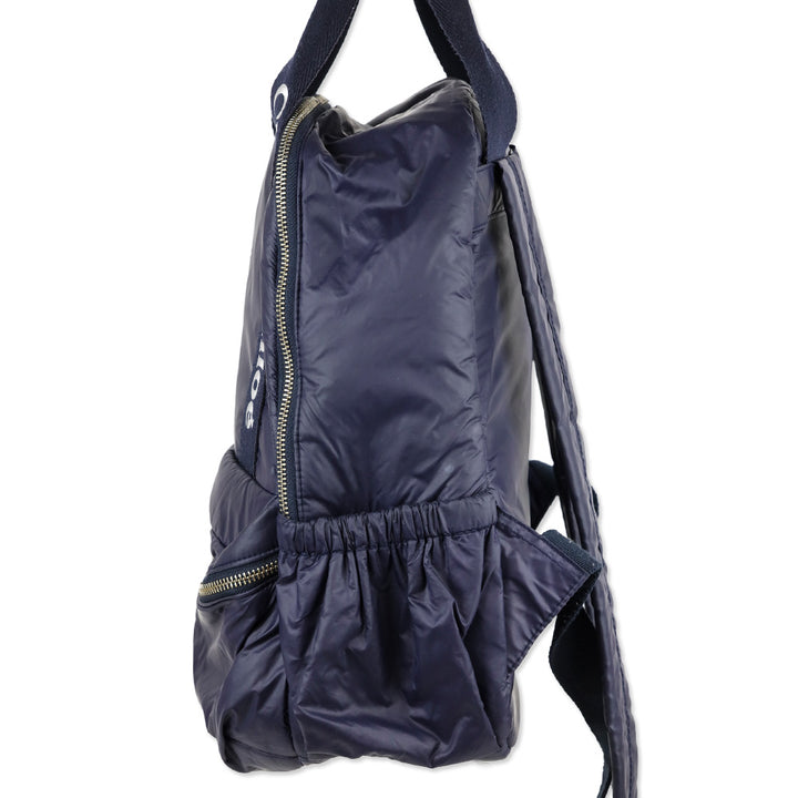 Chloé Navy Blue Nylon Backpack