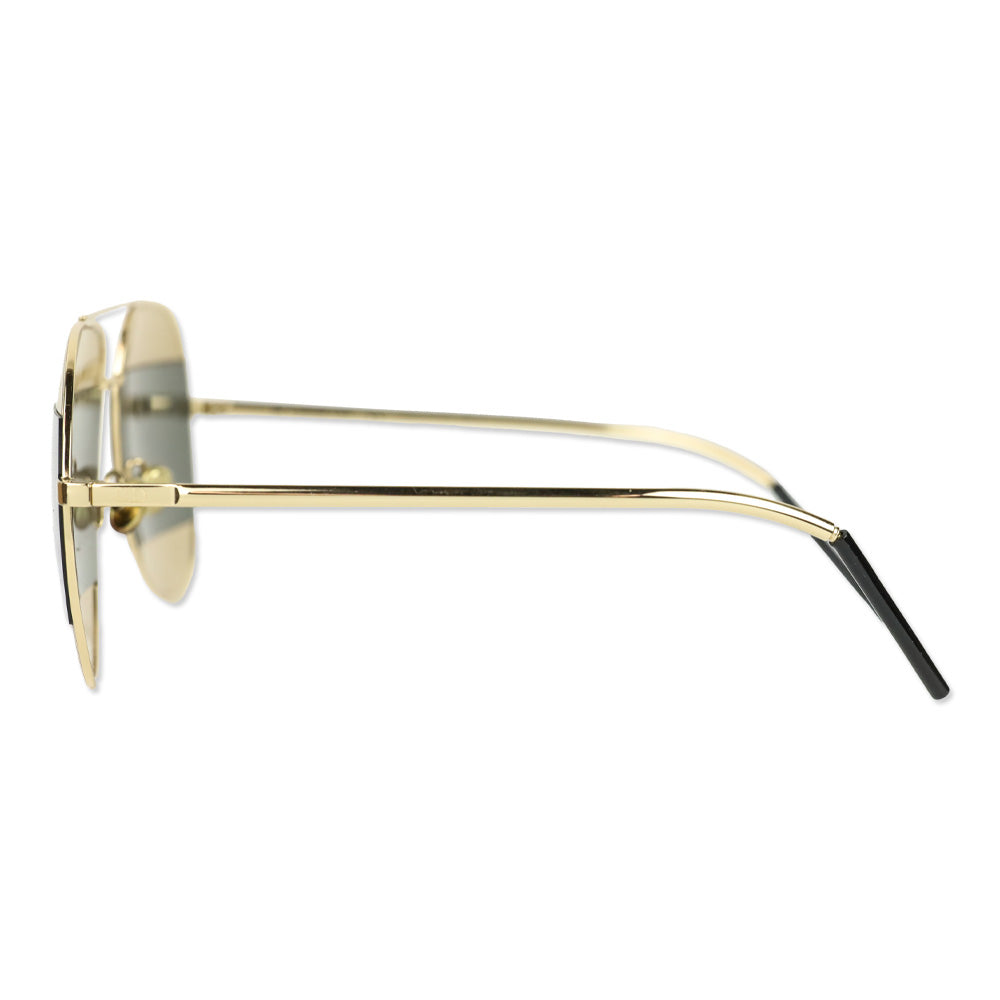 Christian Dior DiorSplit1 Gold Aviator Sunglasses