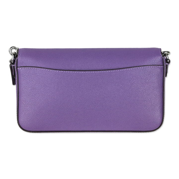 Coach C8439 Light Violet Crossgrain Leather Wyn Crossbody Bag