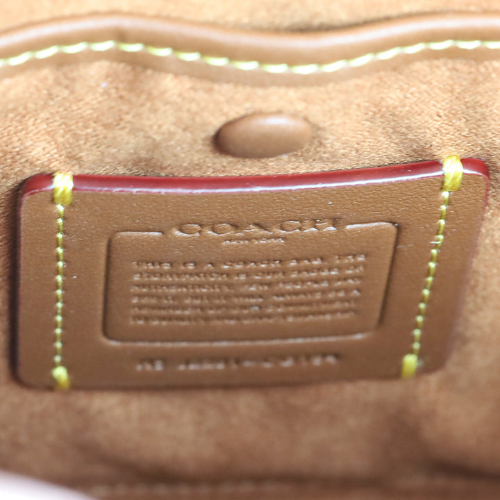 Coach CG194 Plaid Print Revel Bag 24