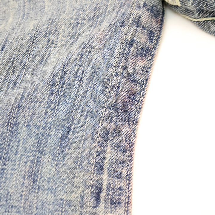 Double RL Medium wash Denim Button Up Shirt