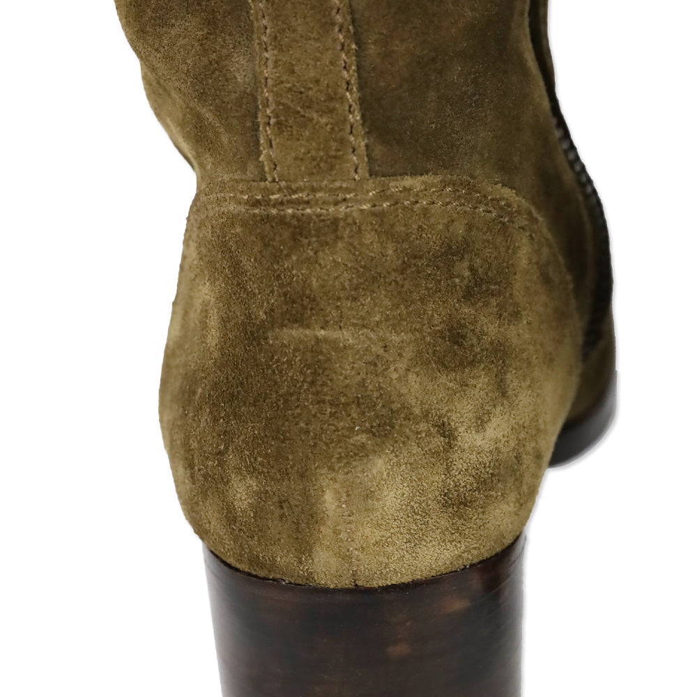 Frye Clara Tassel Brown Suede Over the Knee High Boots
