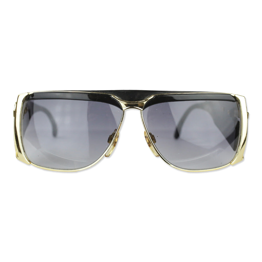 Givenchy Solaire Black and Gold Square Frame Sunglasses  display picture 1