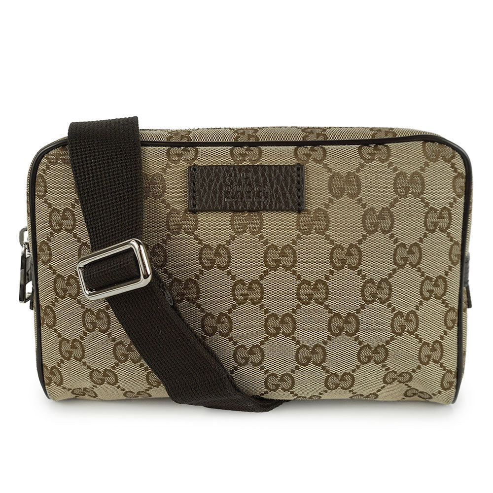 Gucci GG Canvas Sling Bag DBLTKE Luxury Consignment Boutique