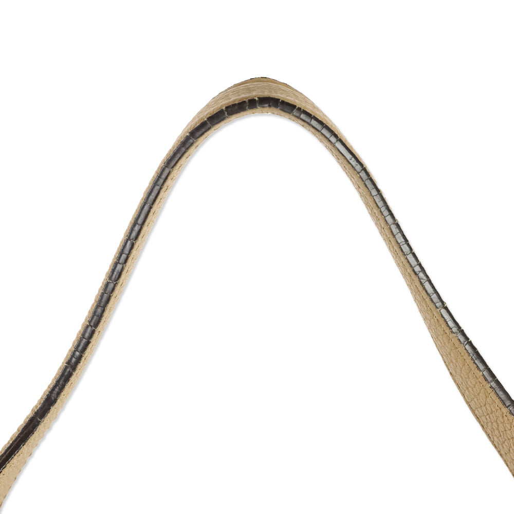 Gucci Beige Pebble Leather Piston Lock Soft Jackie Hobo Bag