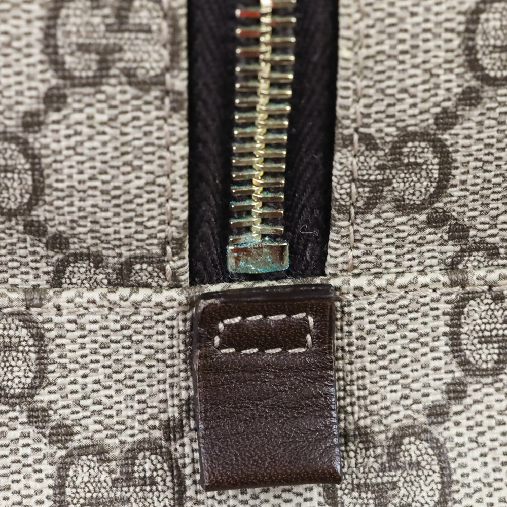 Gucci GG Supreme Double Zip Toiletry Case