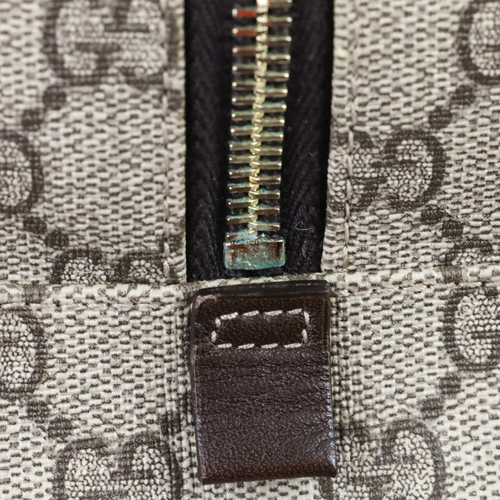 Gucci GG Supreme Double Zip Toiletry Case