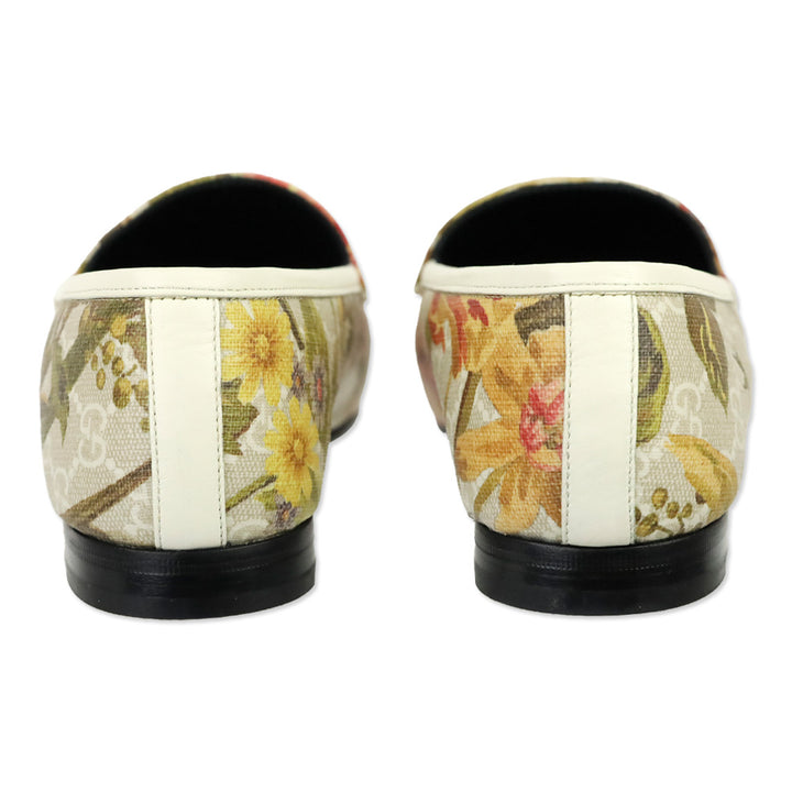 Gucci GG Supreme Floral Print Canvas Horsebit Loafer