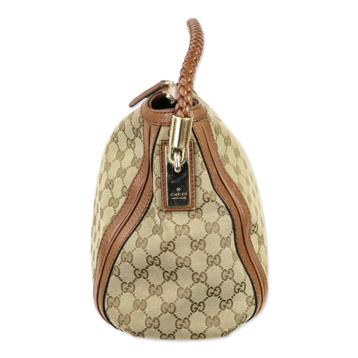 Gucci Guccissima Canvas Bella Hobo Bag