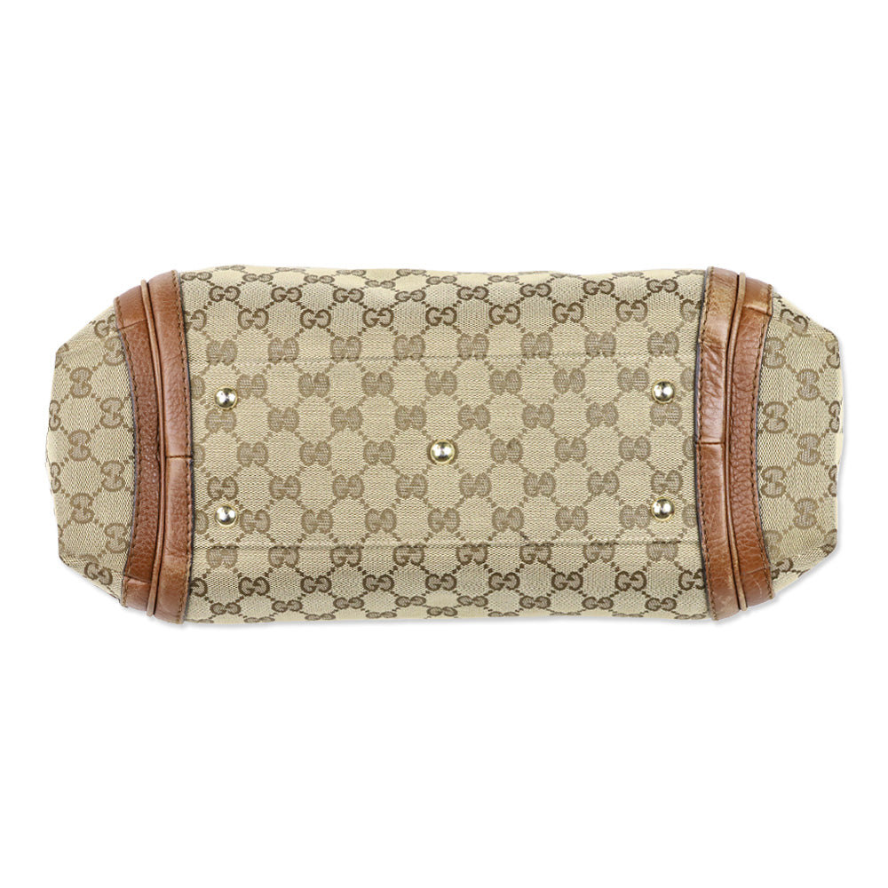 Gucci Guccissima Canvas Bella Hobo Bag