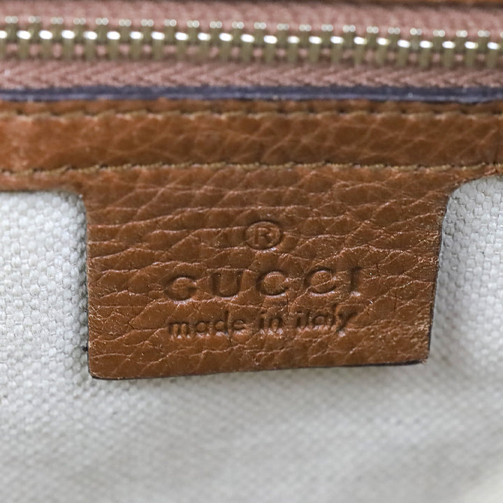 Gucci Guccissima Canvas Bella Hobo Bag