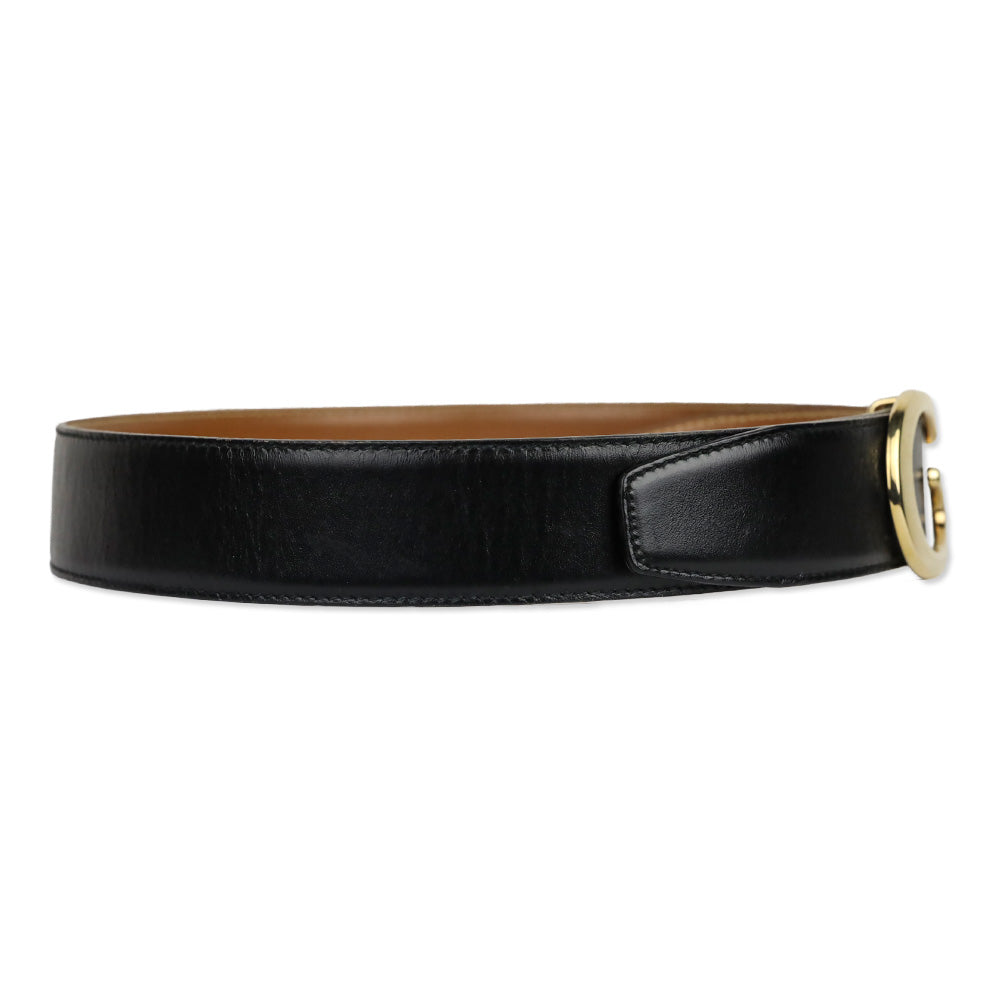 Gucci Reversible Black/Brown Leather Single G Belt