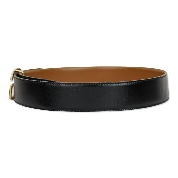 Gucci Reversible Black/Brown Leather Single G Belt