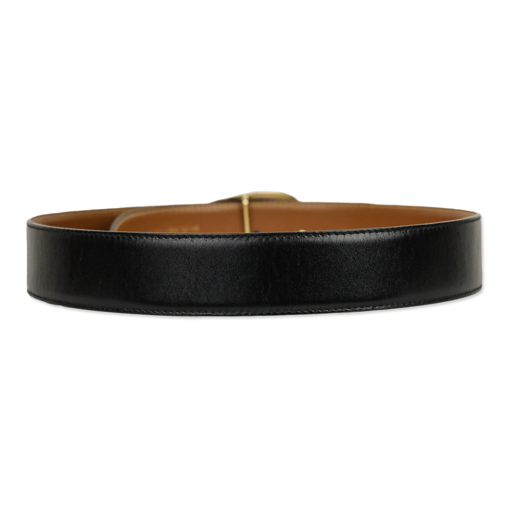 Gucci Reversible Black/Brown Leather Single G Belt
