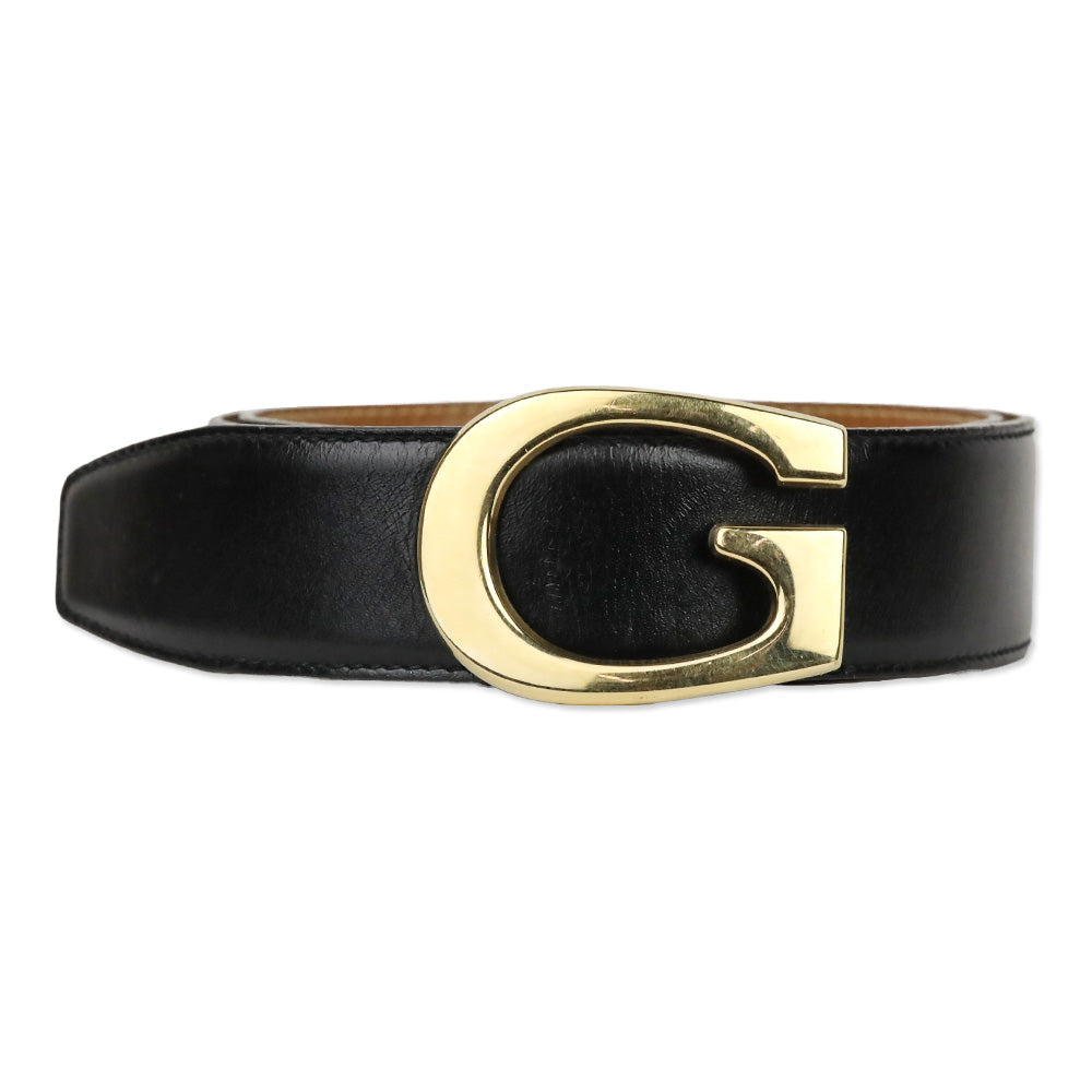 Gucci Reversible Black/Brown Leather Single G Belt