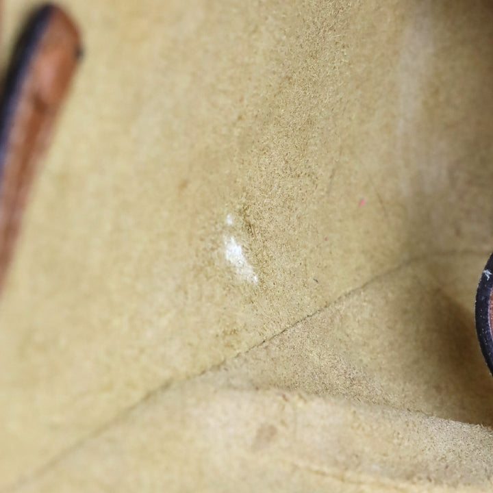 Gucci Vintage Brown Pecari Leather Bamboo Vanity Bag