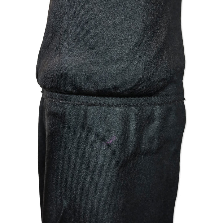 Jean Paul Gaultier Femme Black Satin Long Sleeve Button Up Jacket