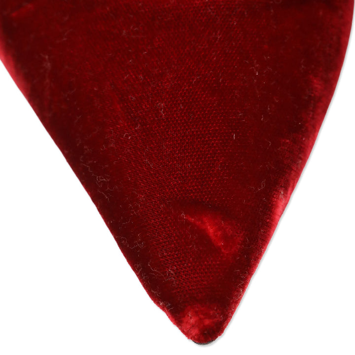 Jimmy Choo Red Bing 100 Crystal-Embellished Velvet Mules