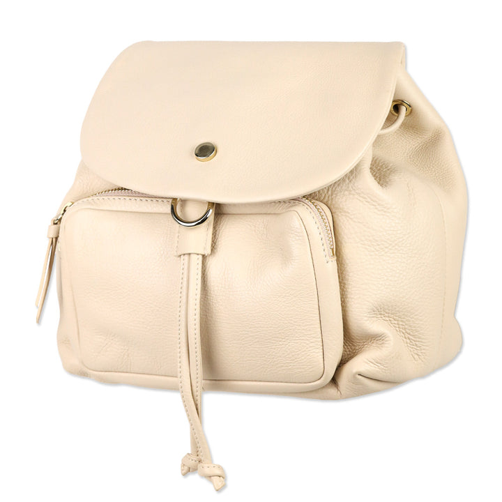 Jimmy Choo Suki Powder Pink Pebble Leather Backpack