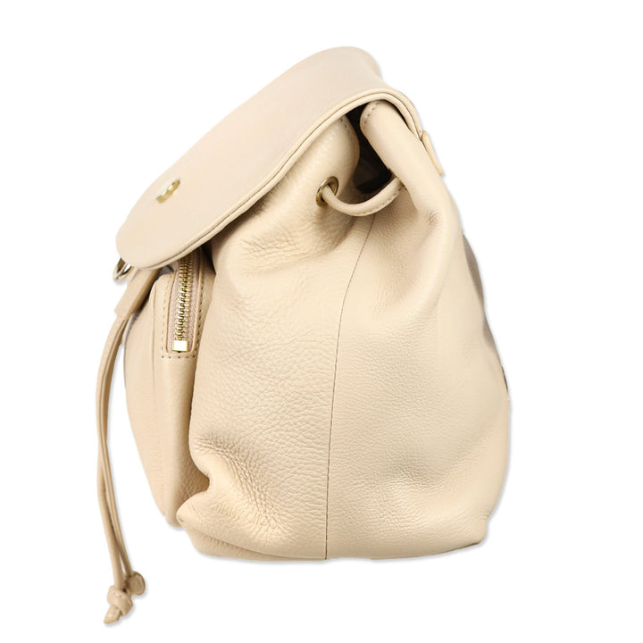 Jimmy Choo Suki Powder Pink Pebble Leather Backpack