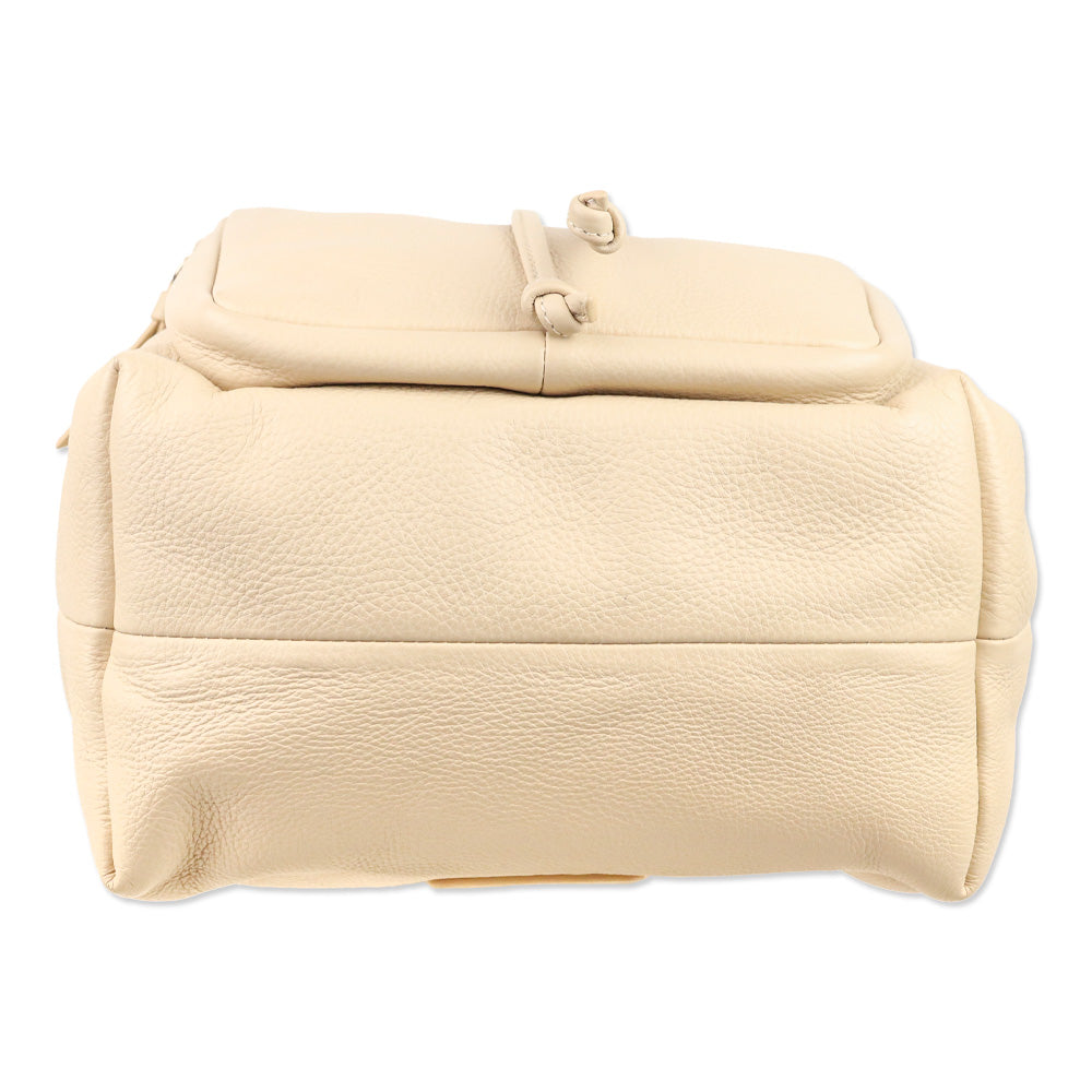 Jimmy Choo Suki Powder Pink Pebble Leather Backpack