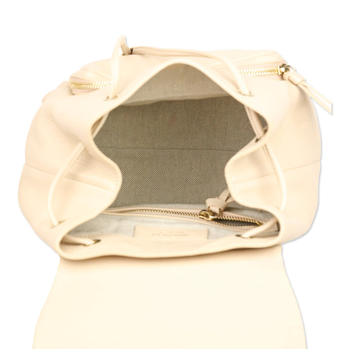 Jimmy Choo Suki Powder Pink Pebble Leather Backpack