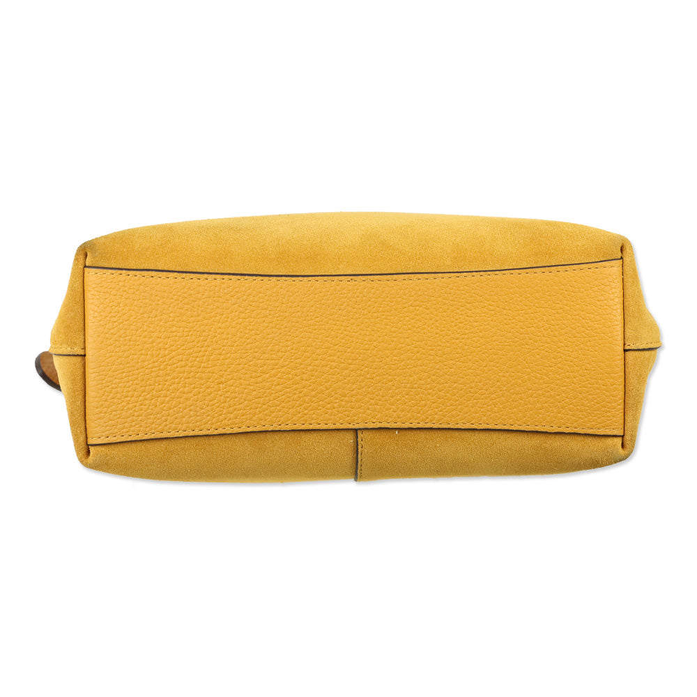 Kate Spade Squash Blossom 454 Suede Small Shoulder Bag