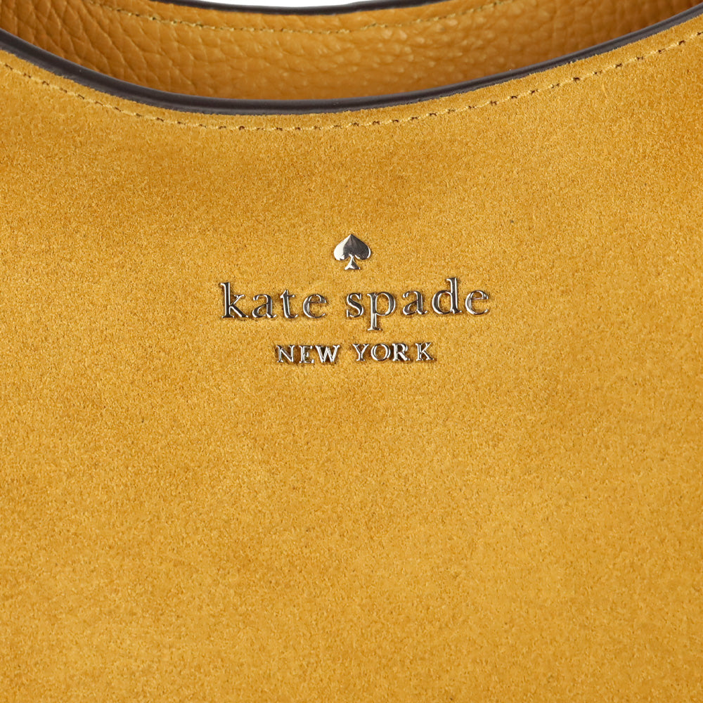 Kate Spade Squash Blossom 454 Suede Small Shoulder Bag