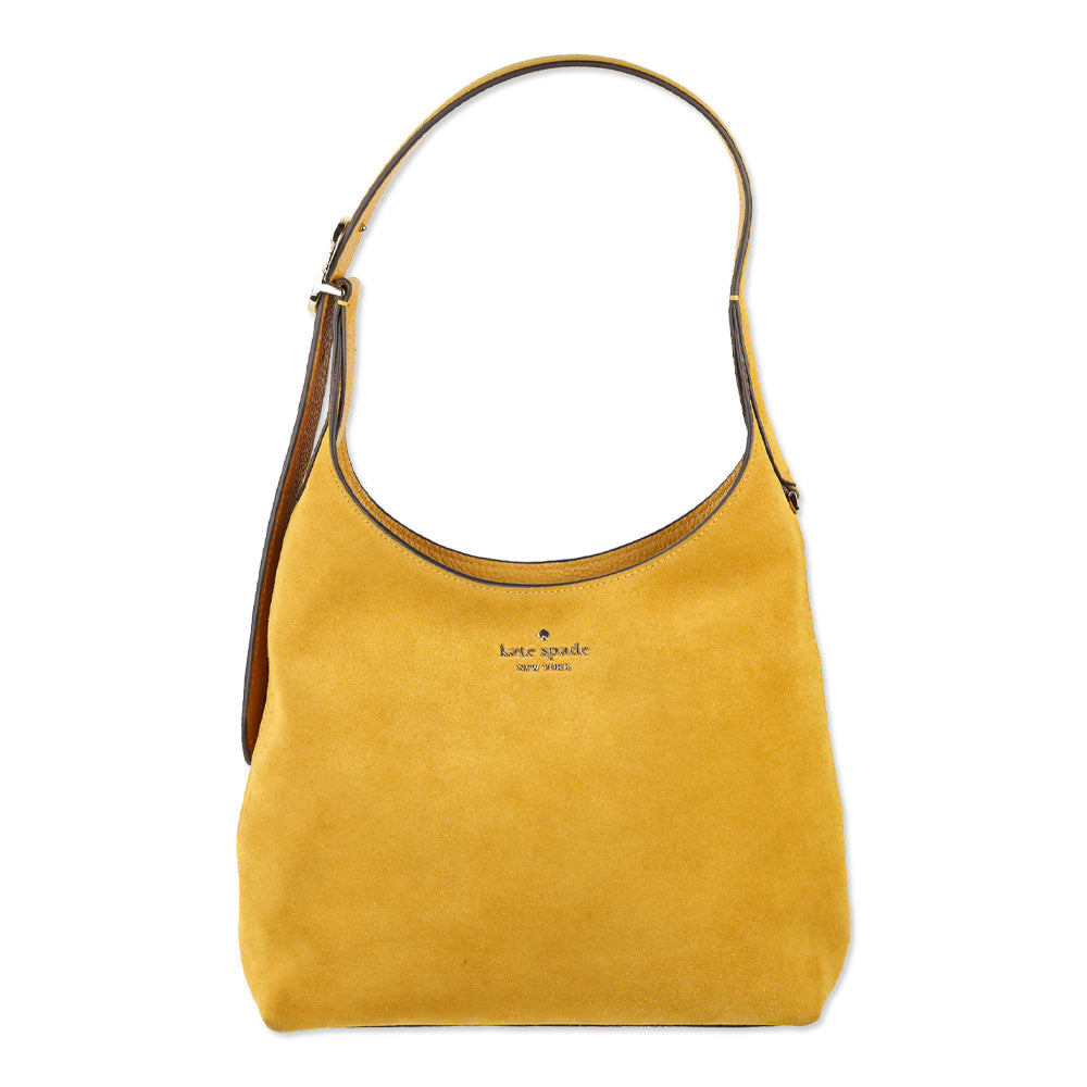Kate Spade Squash Blossom 454 Suede Small Shoulder Bag