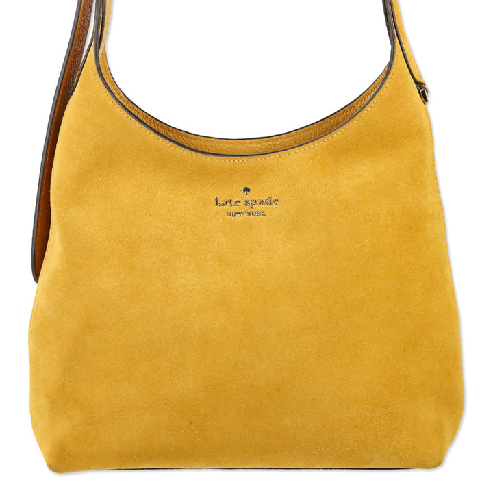Kate Spade Squash Blossom 454 Suede Small Shoulder Bag