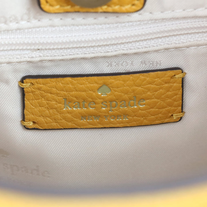 Kate Spade Squash Blossom 454 Suede Small Shoulder Bag