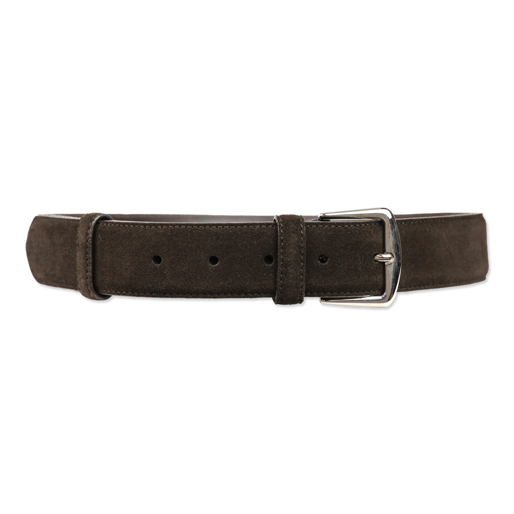 Loro Piana Brown Leather Belt | DBLTKE Luxury Consignment Boutique