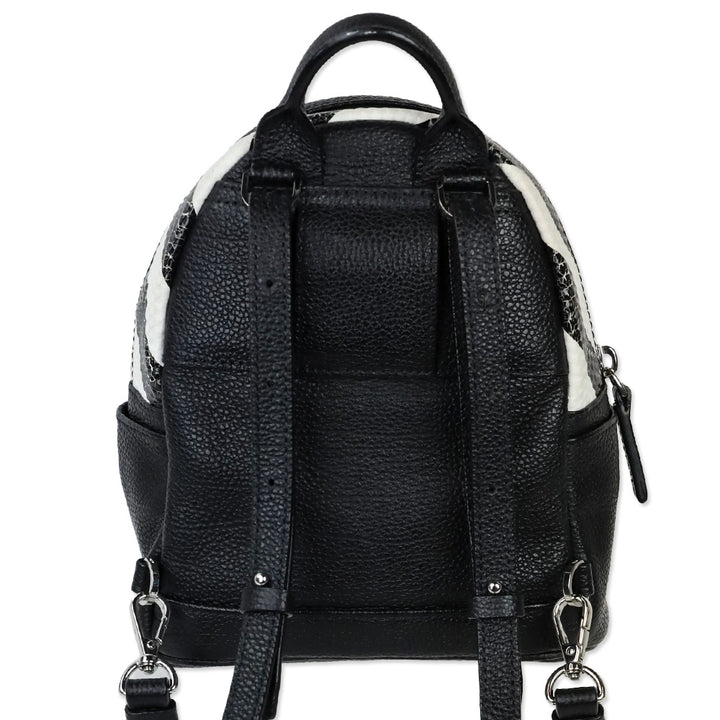 MCM X-Mini Stark Striped Roboter Mixed-Media Backpack