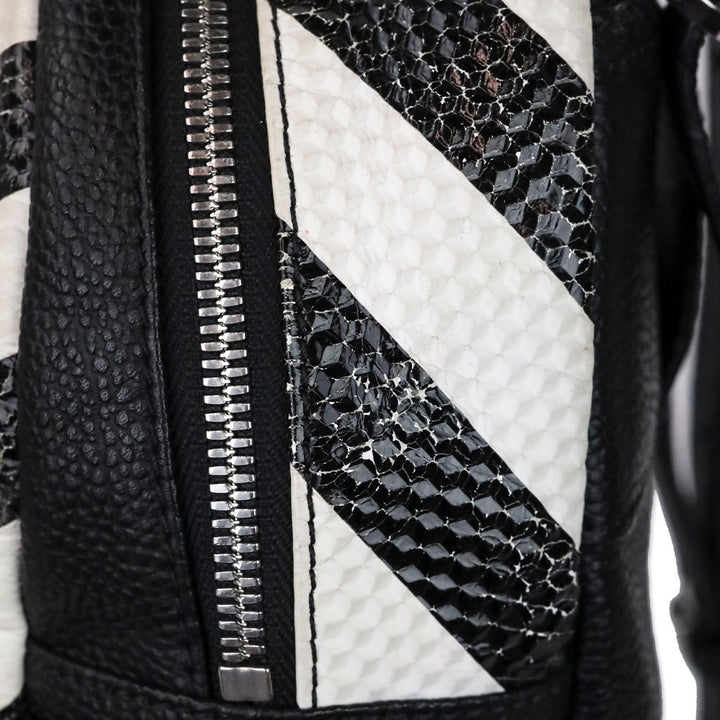 MCM X-Mini Stark Striped Roboter Mixed-Media Backpack