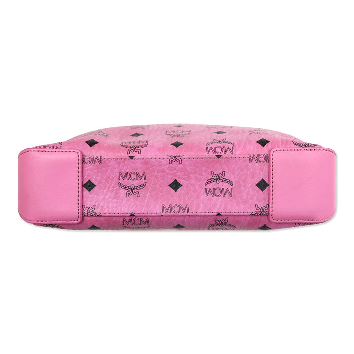 MCM Aren Visetos Monogram Leather Crossbody Bag