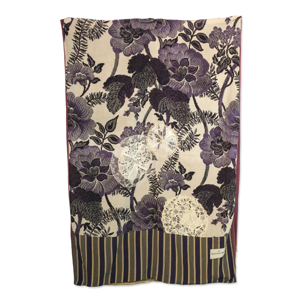 Pierre-Louis Mascia Mulicolor Floral Wool/Silk Scarf