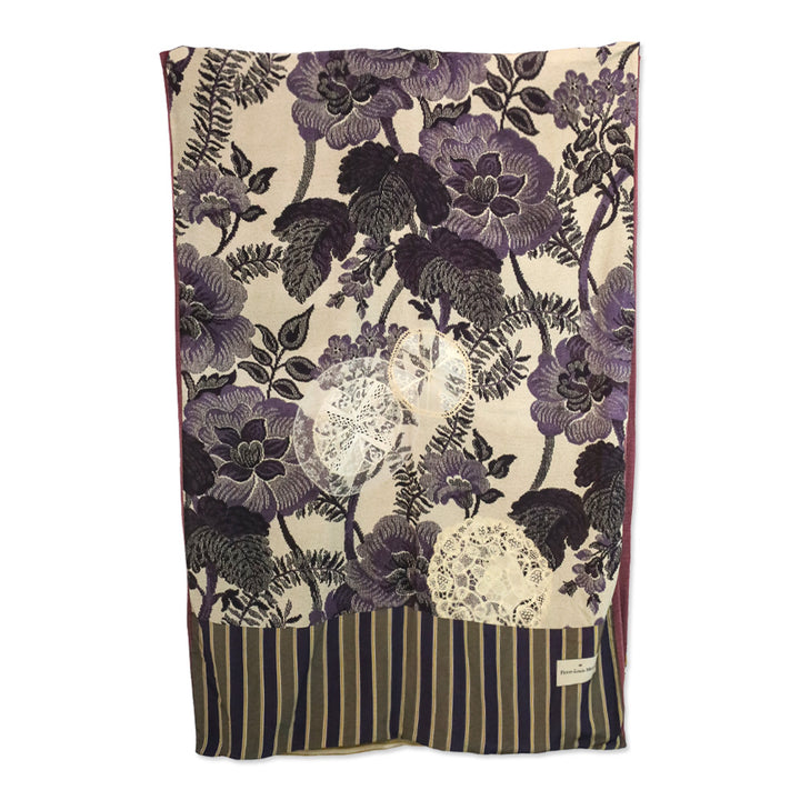 Pierre-Louis Mascia Mulicolor Floral Wool/Silk Scarf
