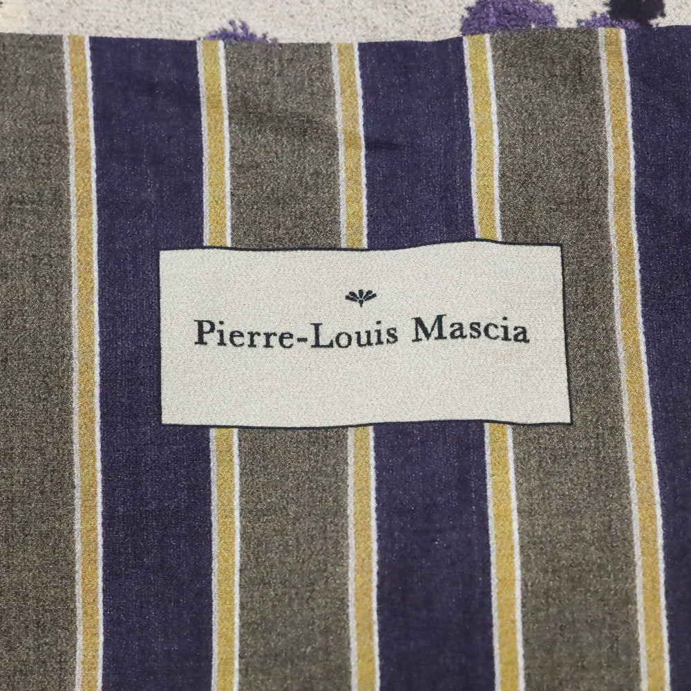 Pierre-Louis Mascia Mulicolor Floral Wool/Silk Scarf