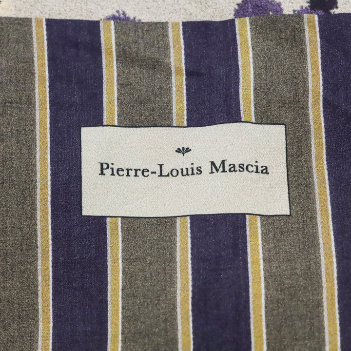 Pierre-Louis Mascia Mulicolor Floral Wool/Silk Scarf