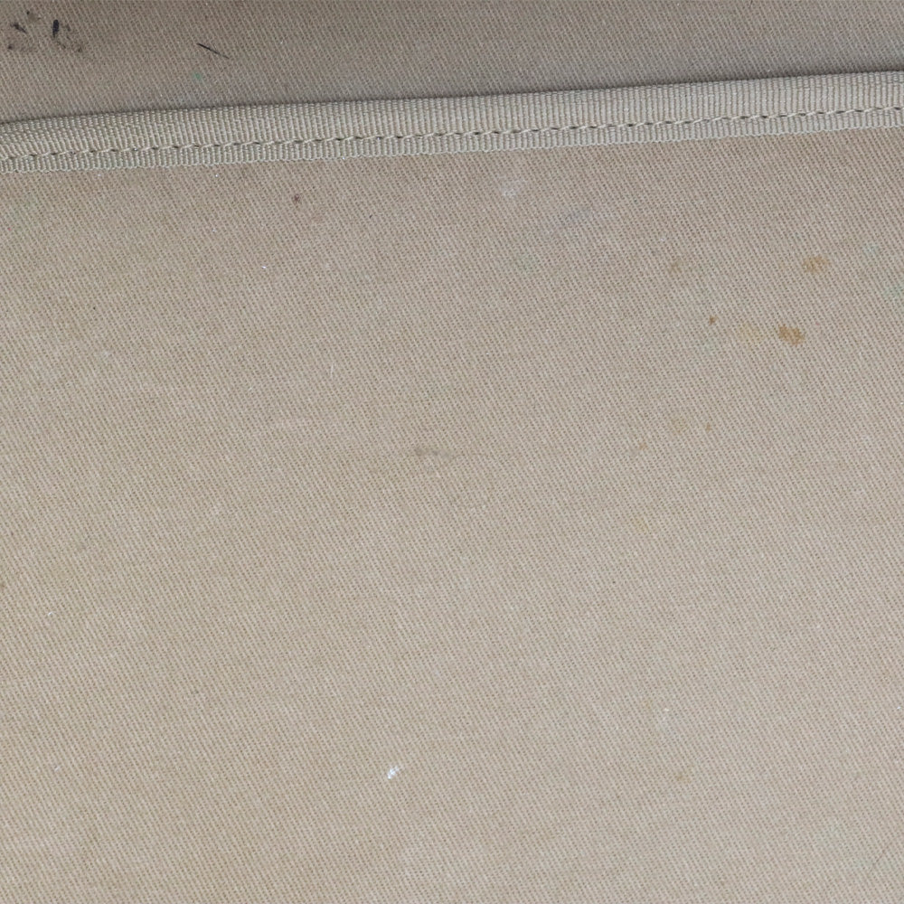 Polo Ralph Lauren Tan Houndstooth Print Large Tote with Gold Hardware