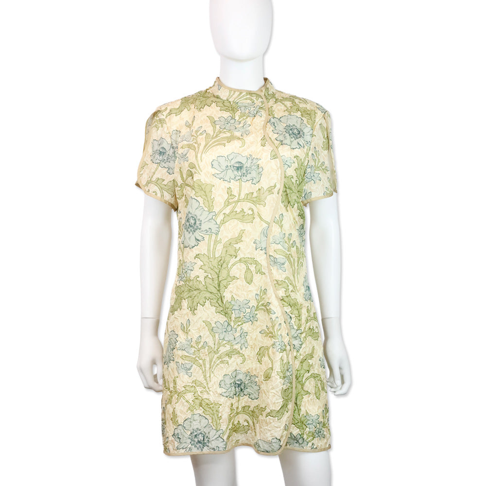 SIR. Florence Print Crushed Silk Maev Mini Dress – DBLTKE